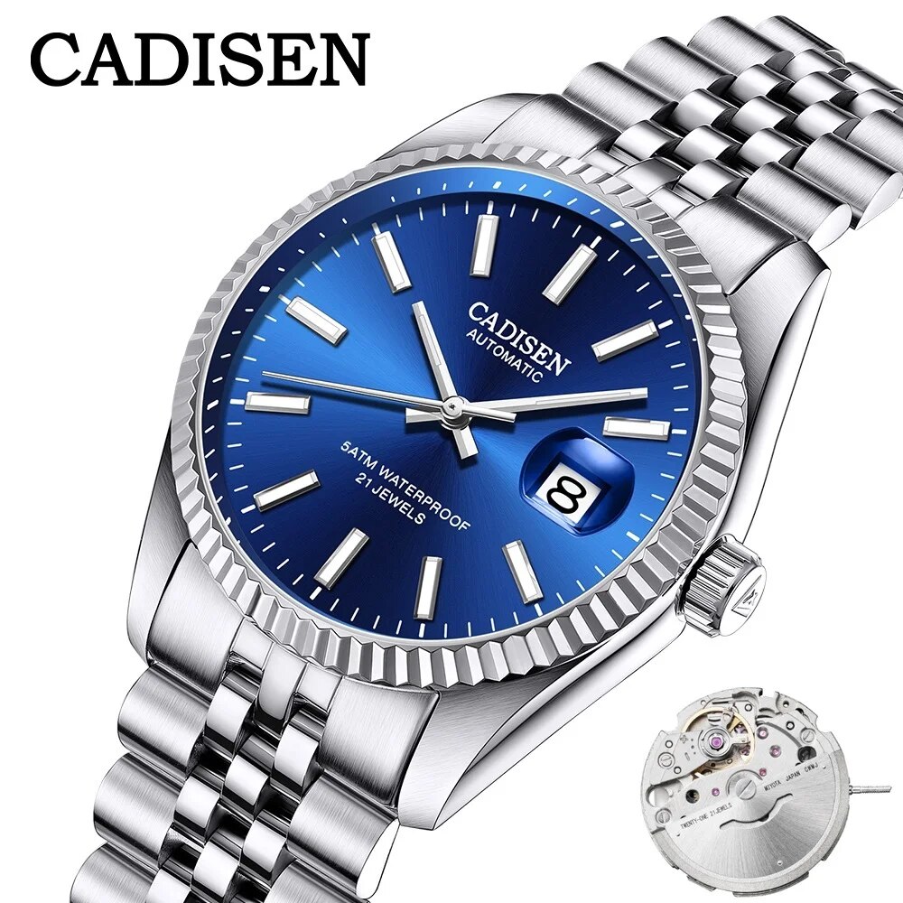Automatic Watch Winder - CADISEN Orologio meccanico da uomo Orologio