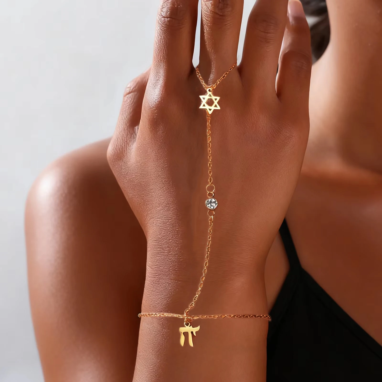 Jewelry & Watches Bench - Braccialetto con Stella di David e