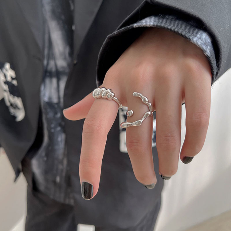 Couple Ring Set - VENTFILLE Anello in argento sterling 925