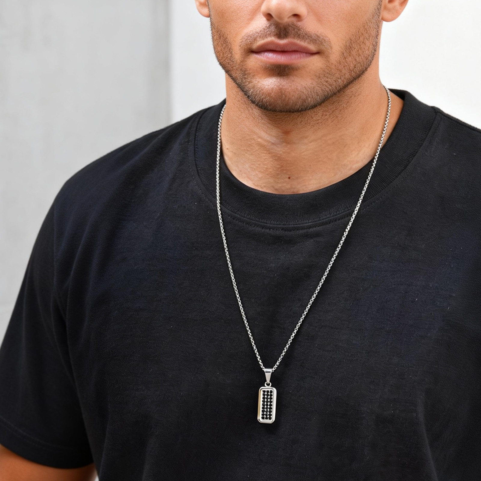 Collana con Targhetta Personal - Mens Dog Tag Necklace recensione e prezzo