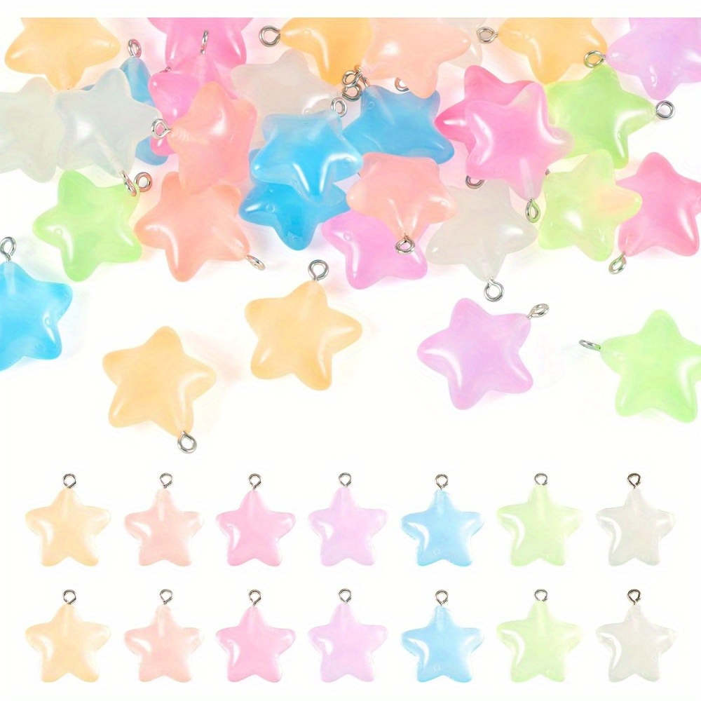6/24/40 pezzi Ciondolo stella  - Moon Star Earrings recensione e prezzo