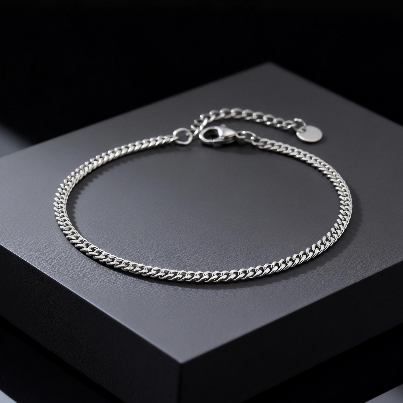 Cavigliera Minimalista in Acci - Jc Jewelry & Watches recensione e prezzo