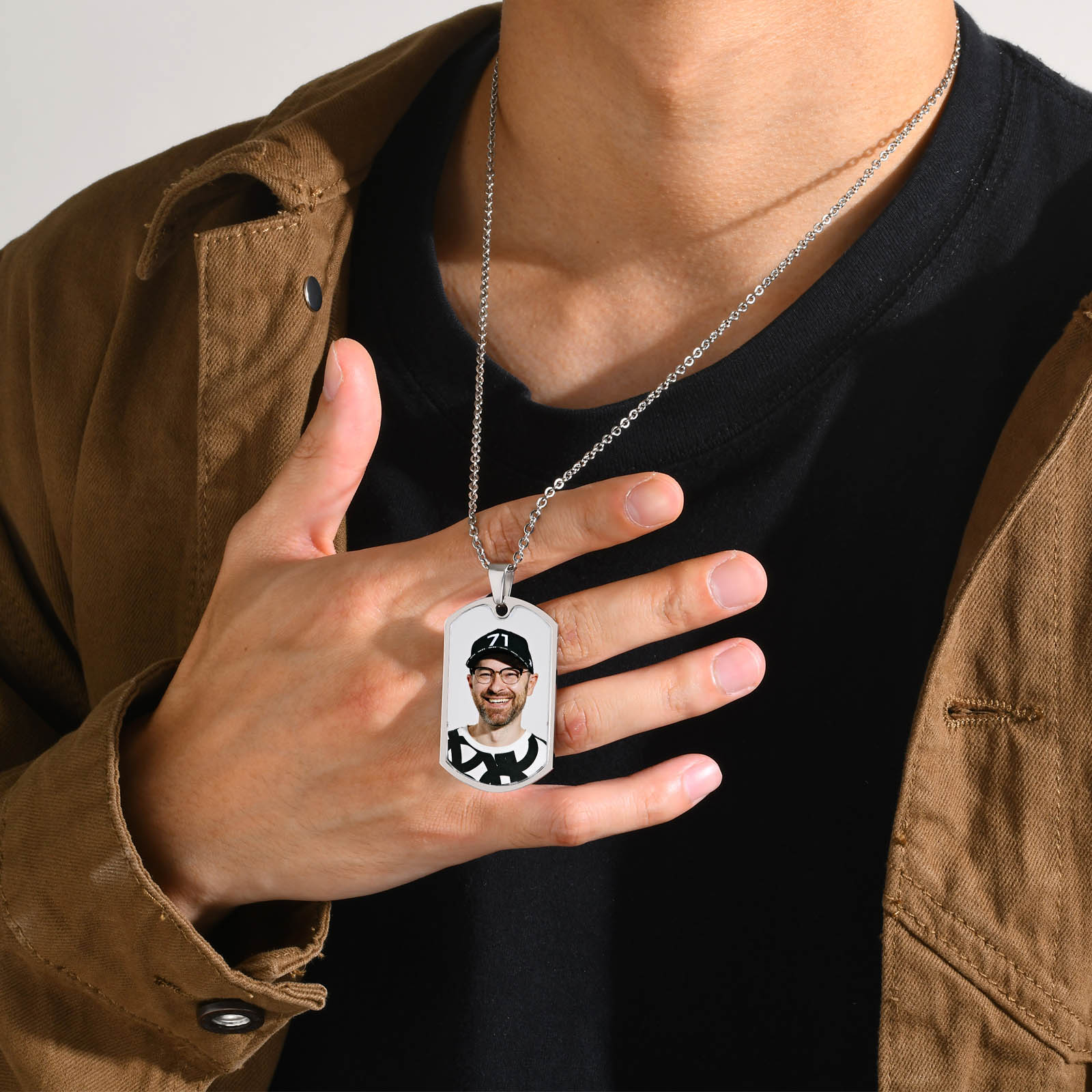 Vnox Foto personalizzate gratu - Mens Dog Tag Necklace recensione e prezzo