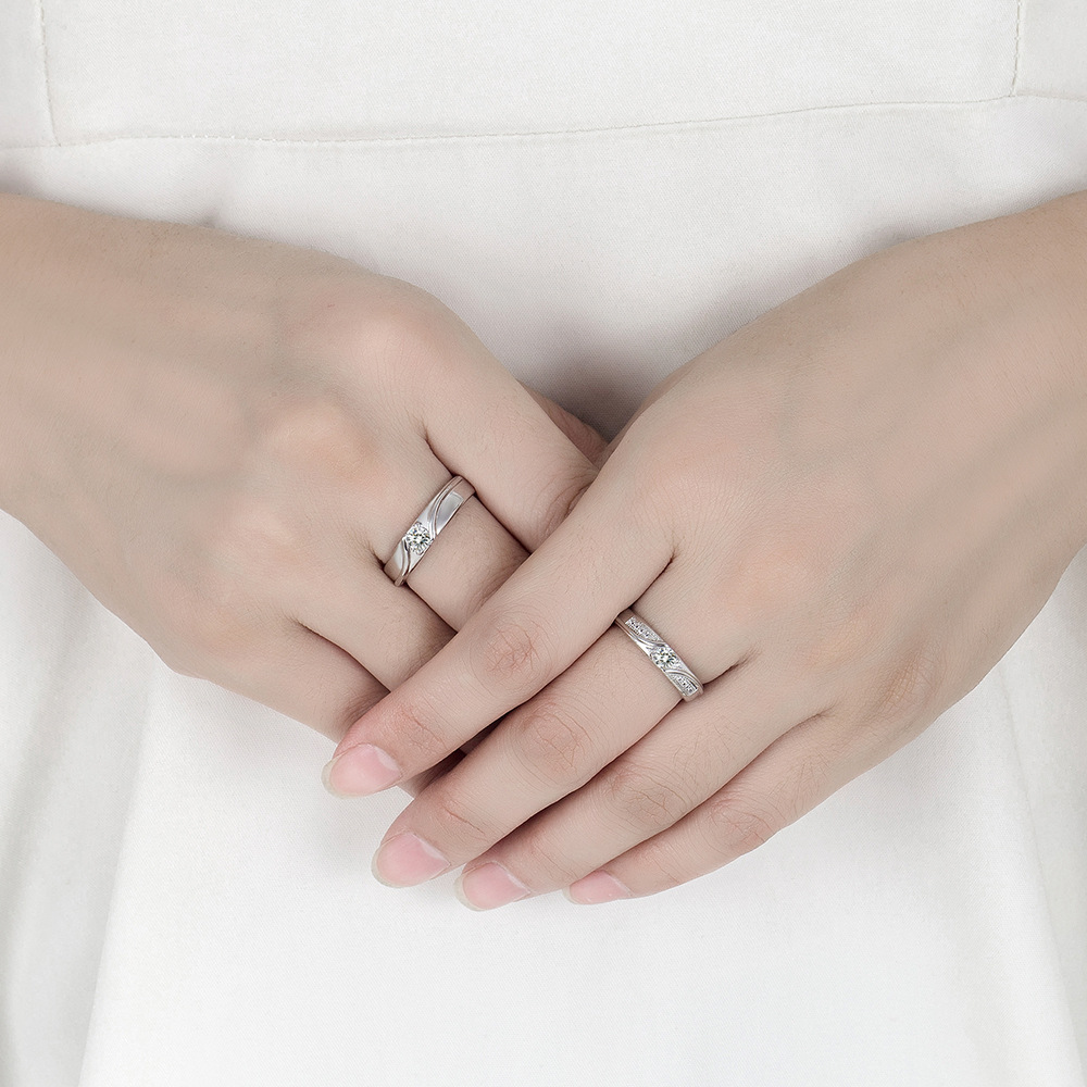 2 pezzi di anelli per coppia i - Couple Ring Set recensione e prezzo