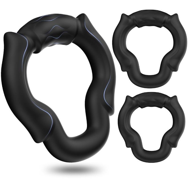 Set di 3 anelli per pene per u - Couple Ring Set recensione e prezzo