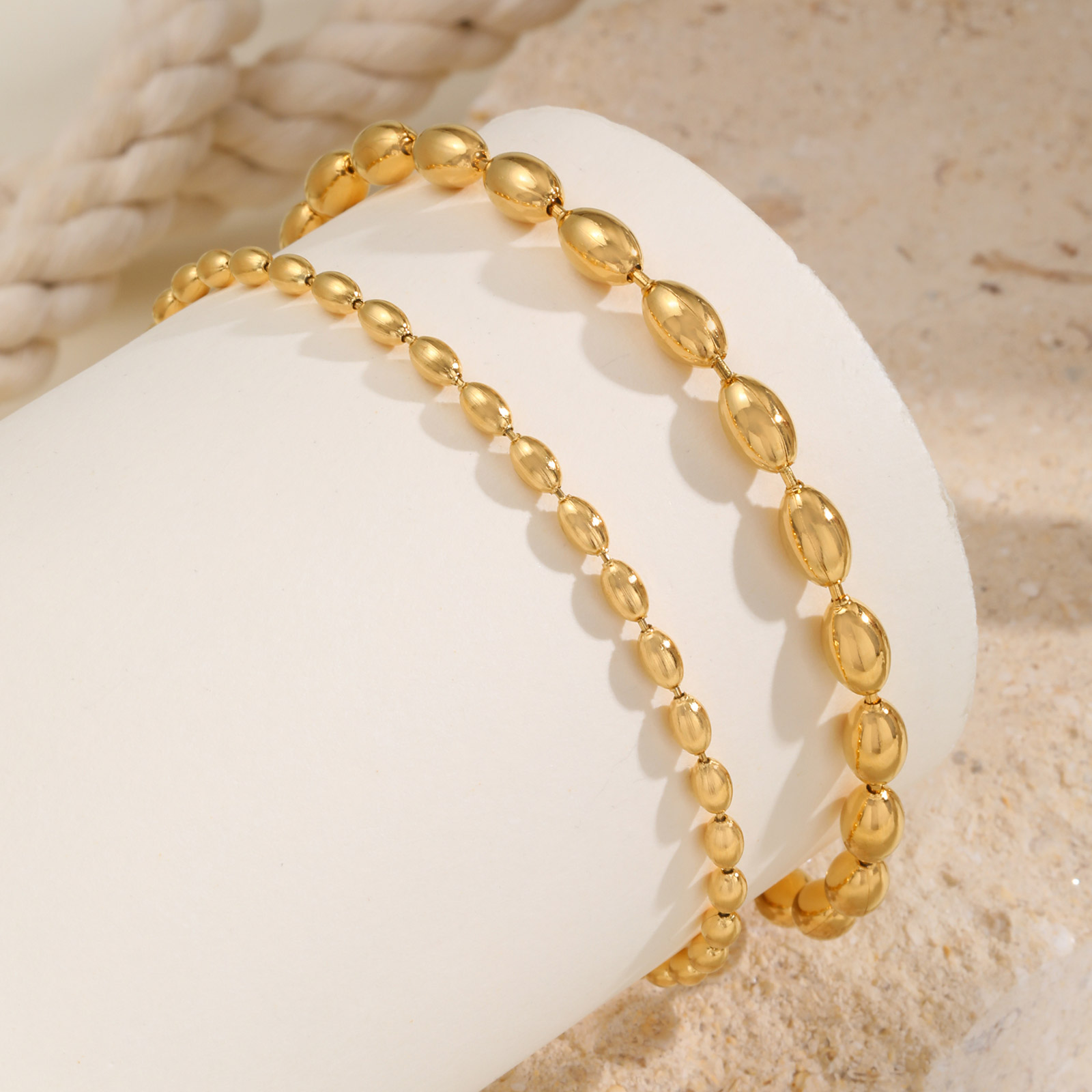 Cavigliera a catena con perlin - Jc Jewelry & Watches recensione e prezzo