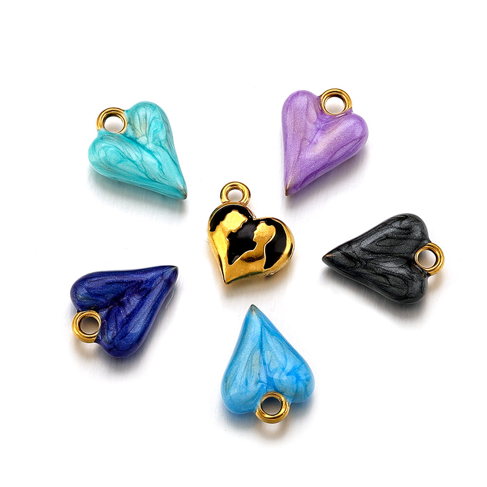 5 Pezzi Ciondoli Rotondi a Cuo - Moon Star Earrings recensione e prezzo