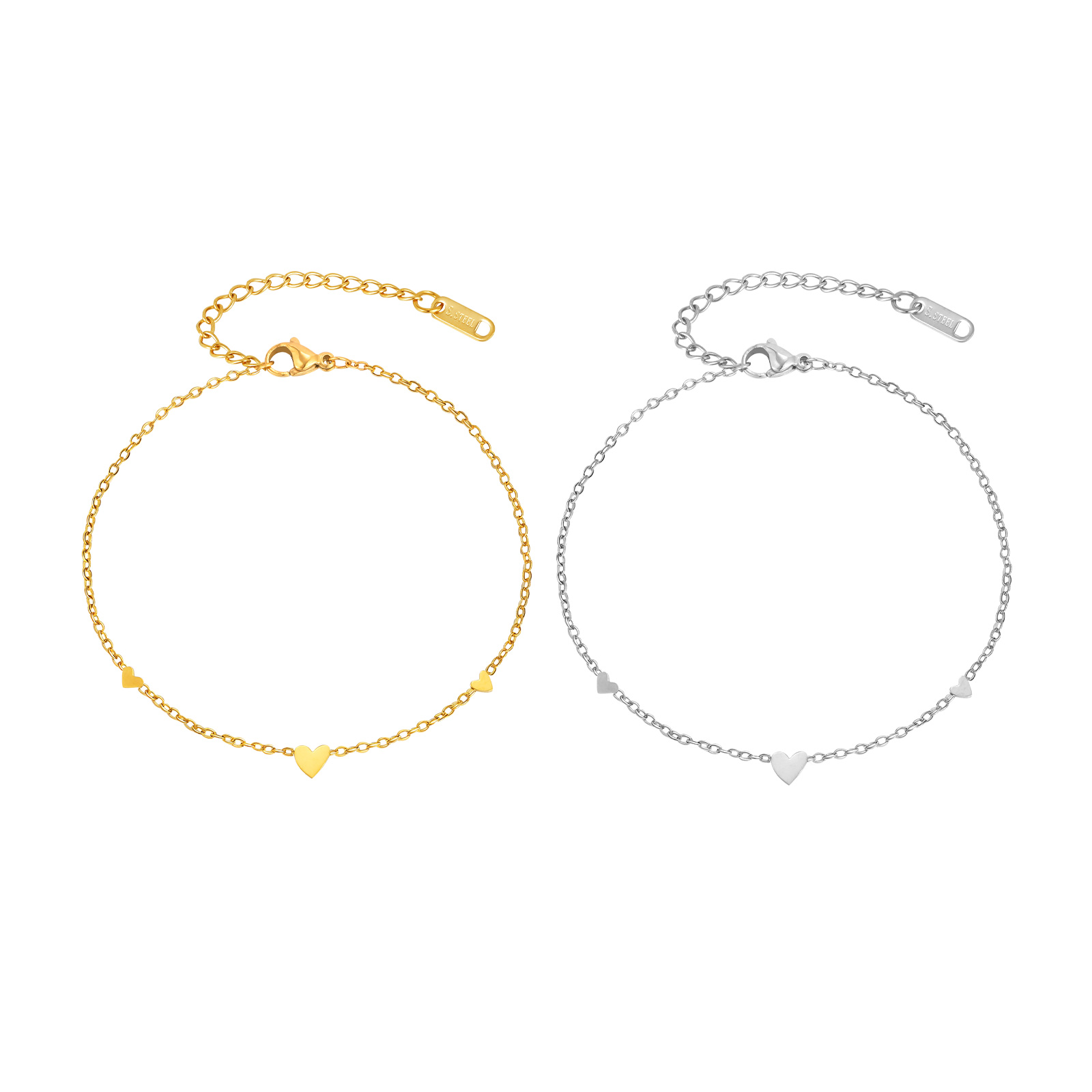 Cavigliere a forma di cuore in - Jc Jewelry & Watches recensione e prezzo