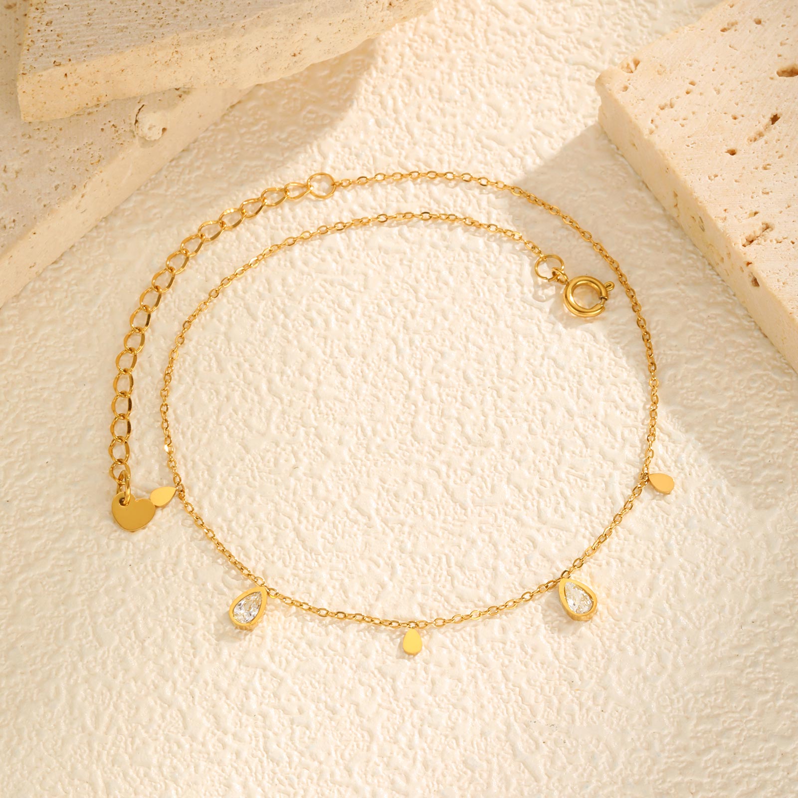Cavigliera delicata con zircon - Jc Jewelry & Watches recensione e prezzo