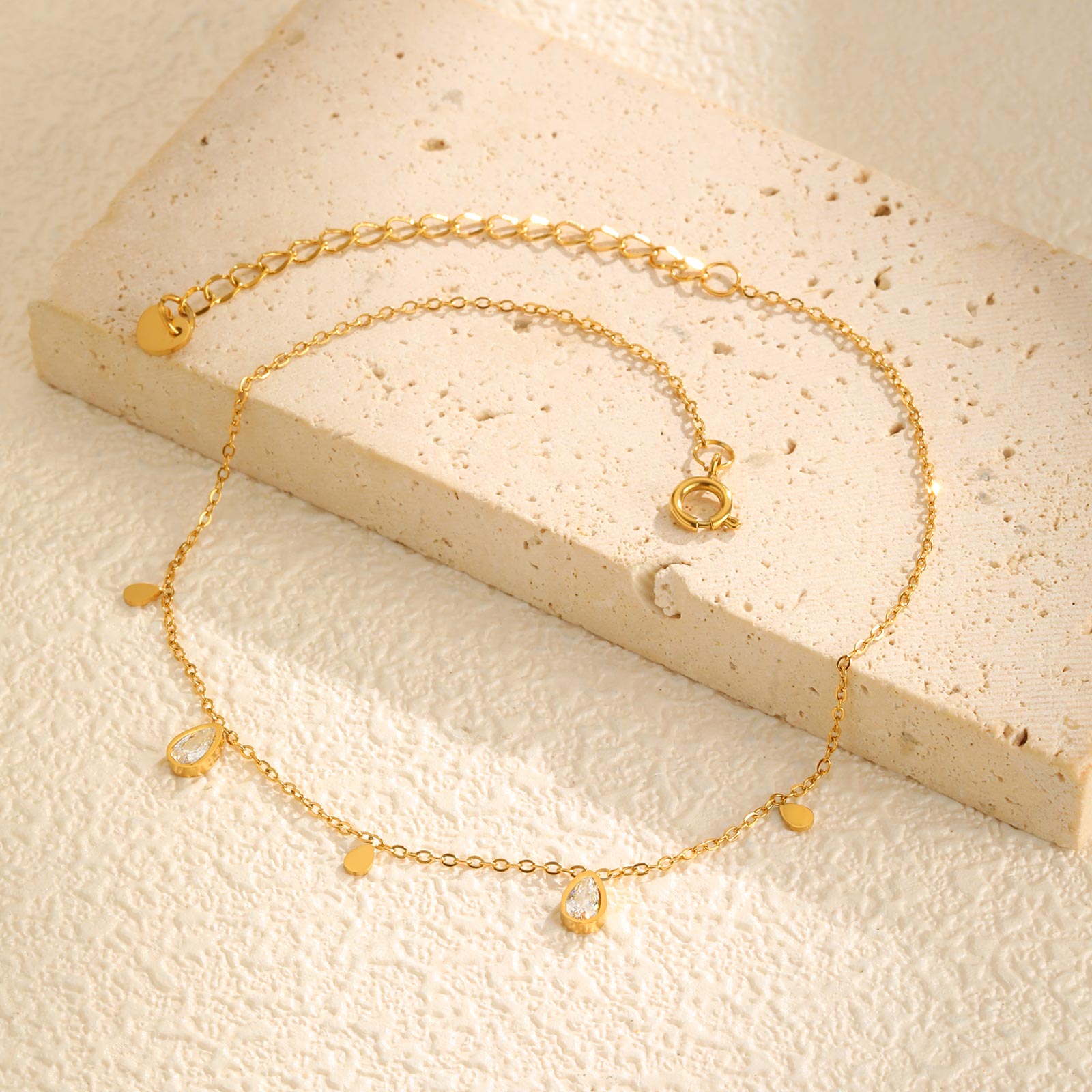 Cavigliera delicata con zircon - Jc Jewelry & Watches recensione e prezzo