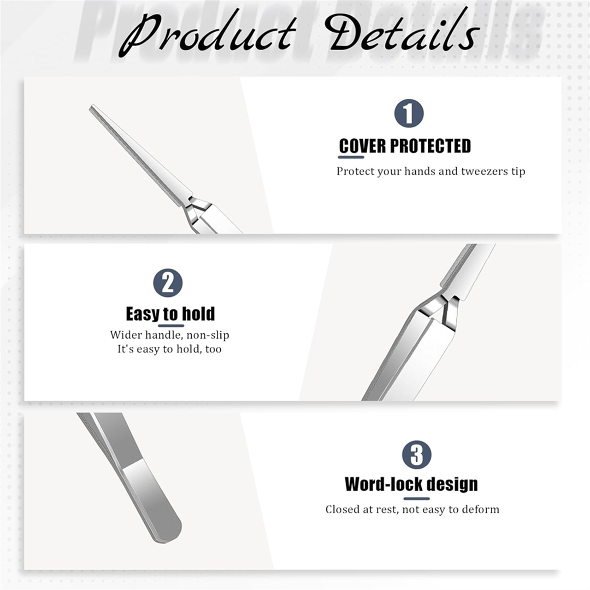 Pinzette artigianali, 6 pezzi  - Jewelry Watches Repair recensione e prezzo