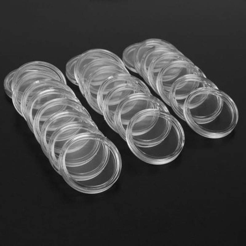 100 Portamonete Rotondi Traspa - Collectors Coins Jewelry & Watches Of Smithtown Photos recensione e prezzo