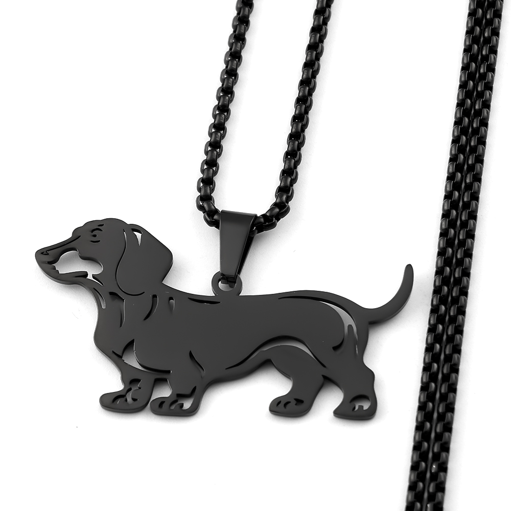 Collana con Ciondolo a Forma d - Mens Dog Tag Necklace recensione e prezzo