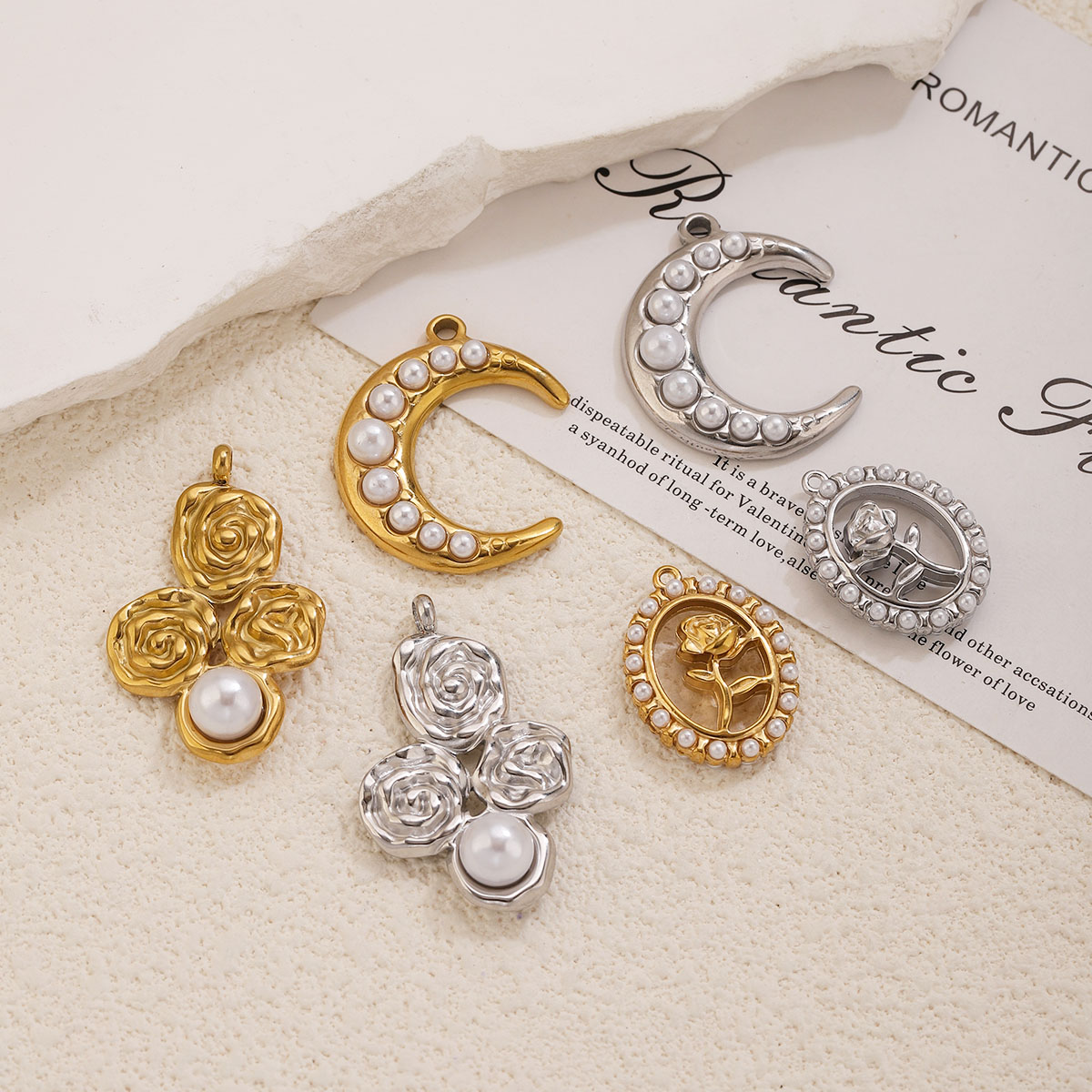 5 Pezzi Ciondoli a Forma di Lu - Moon Star Earrings recensione e prezzo