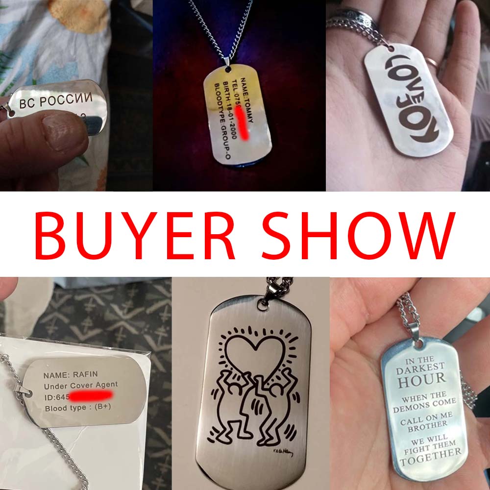 Esercito militare tattico pers - Mens Dog Tag Necklace recensione e prezzo