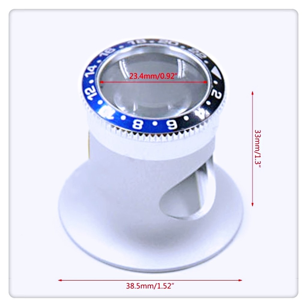 3X/4X/5X/10X/15X/20X lente d'i - Jewelry Watches Repair recensione e prezzo