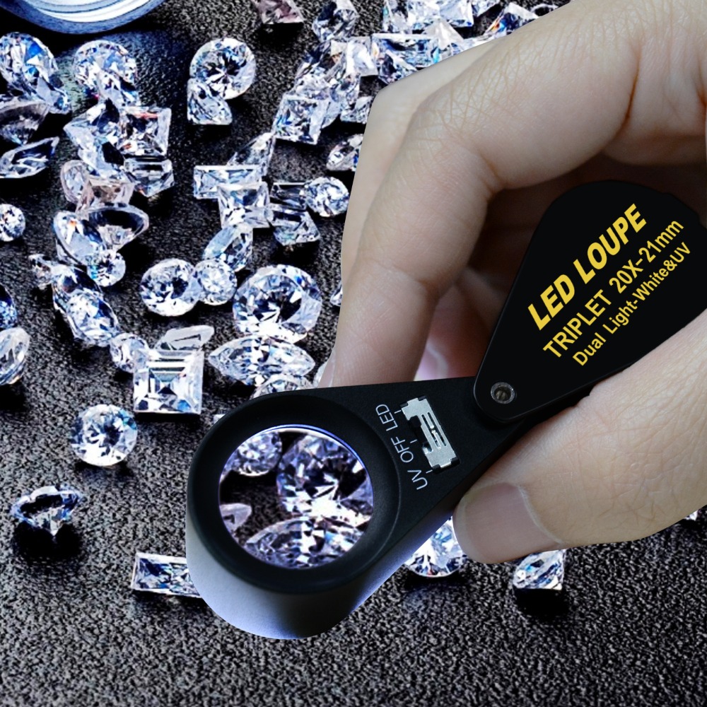 20x Lente di ingrandimento per - Collectors Coins Jewelry & Watches Of Smithtown Photos recensione e prezzo