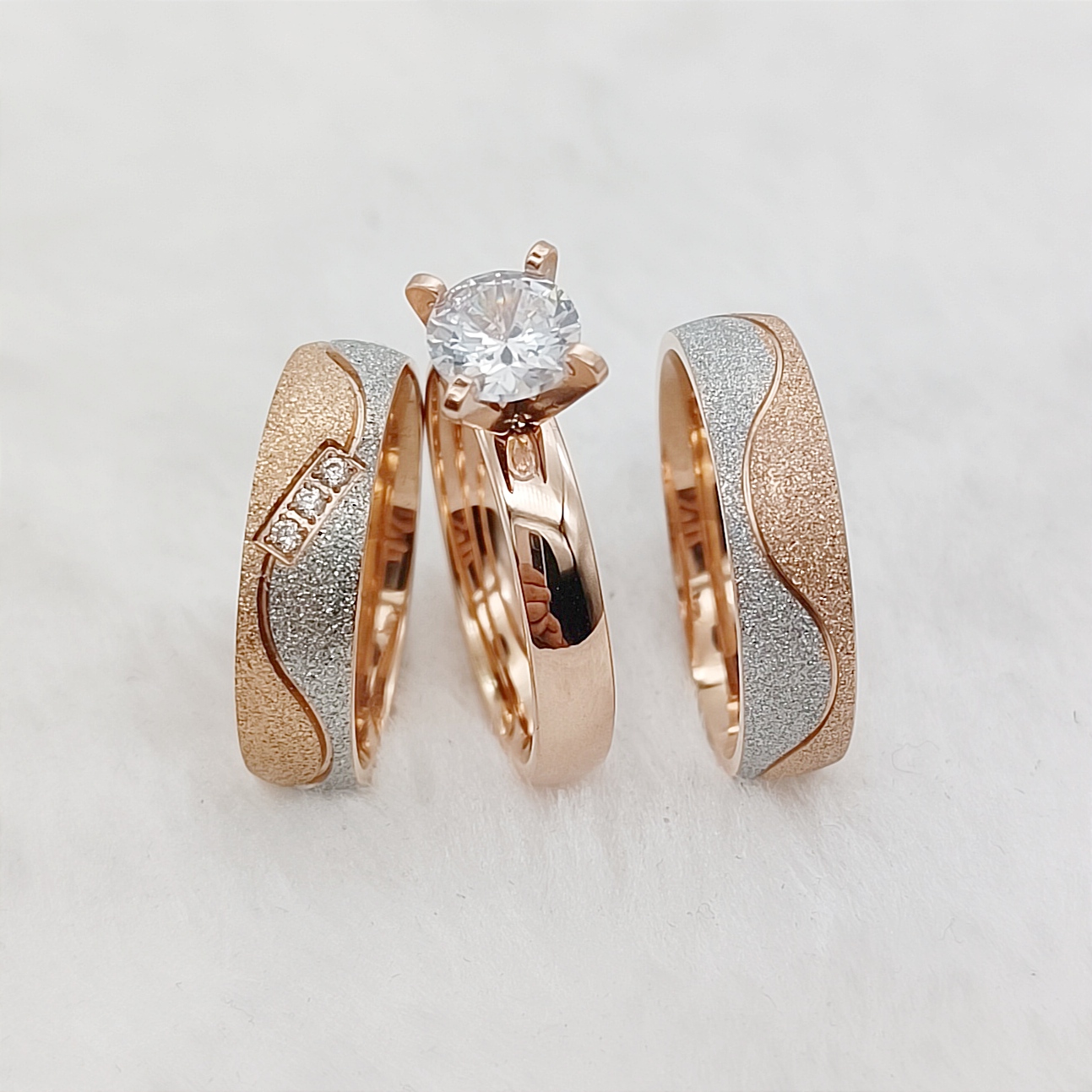 Proposta 3 pezzi Promessa di m - Couple Ring Set recensione e prezzo