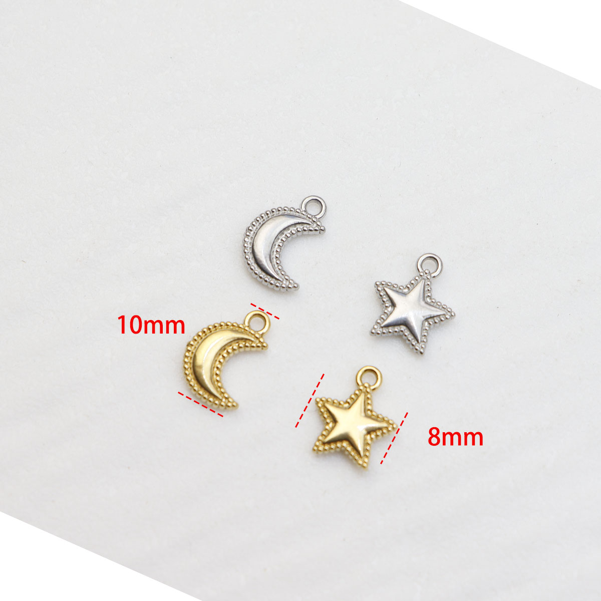 5 pezzi di fusione in acciaio  - Moon Star Earrings recensione e prezzo