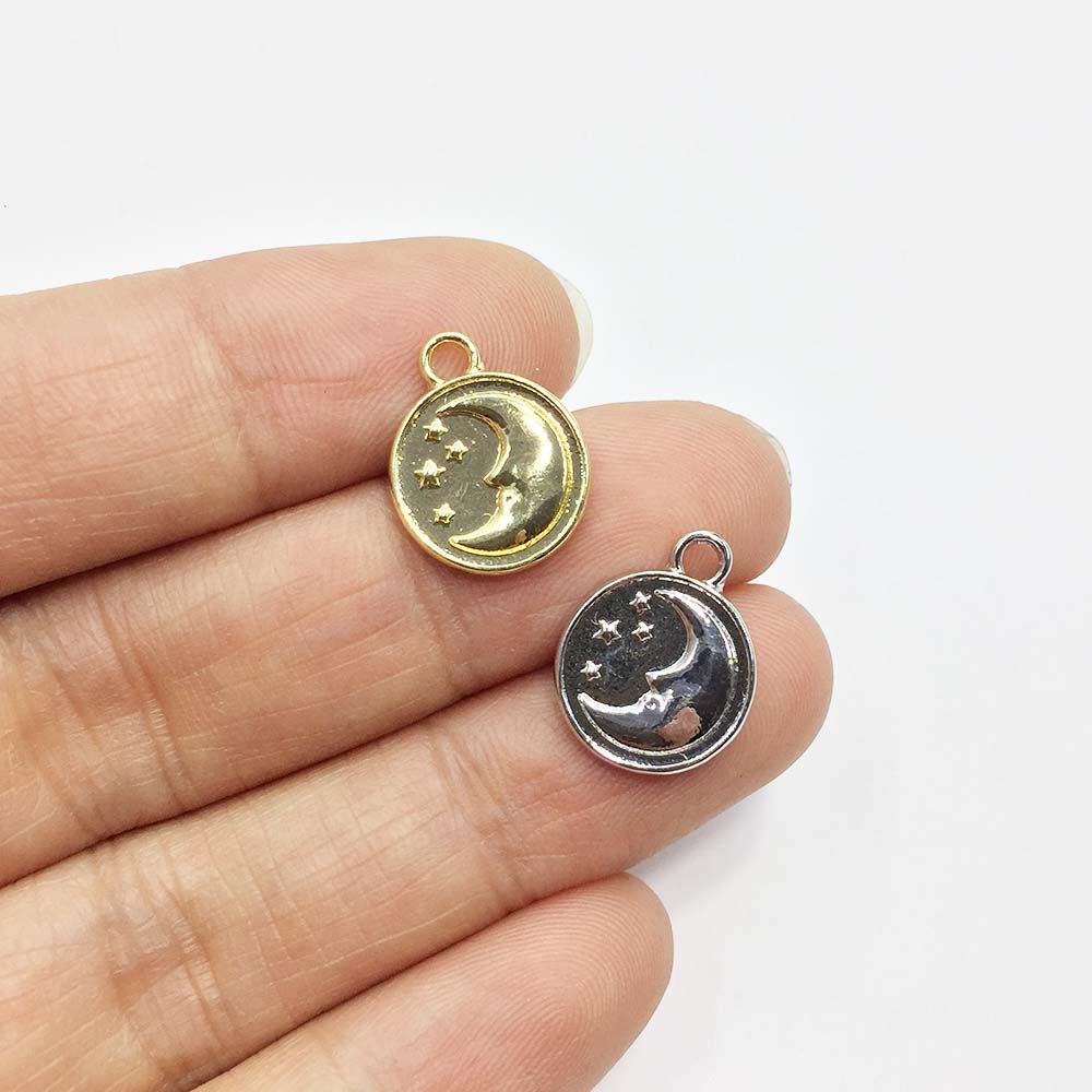 Eruifa 20 pz 12mm Luna Stella  - Moon Star Earrings recensione e prezzo