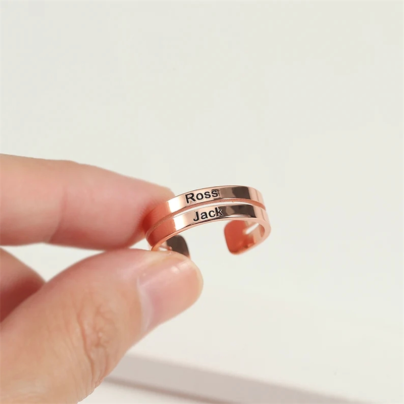 Personalizzato in acciaio inos - Couple Ring Set recensione e prezzo